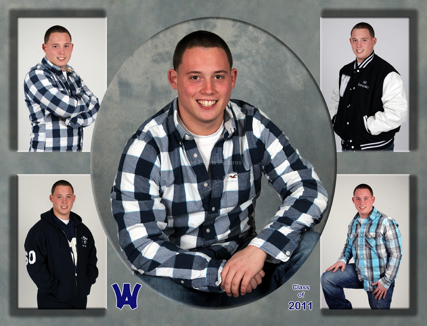 Senior Portrait Collage
